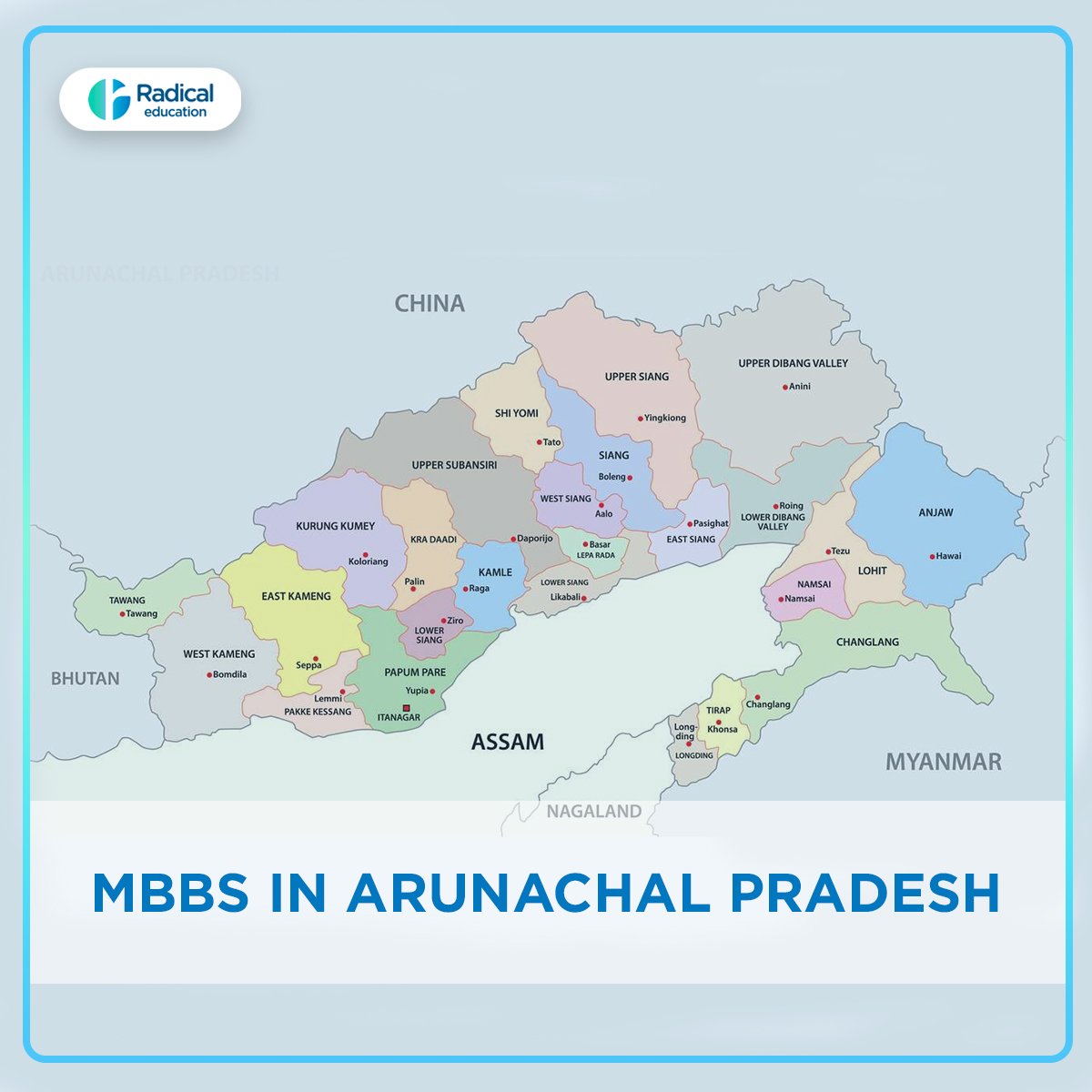 MBBS in Arunachal Pradesh | Arunachal Pradesh Medical College Admission, Fees & NEET Cutoff 2025