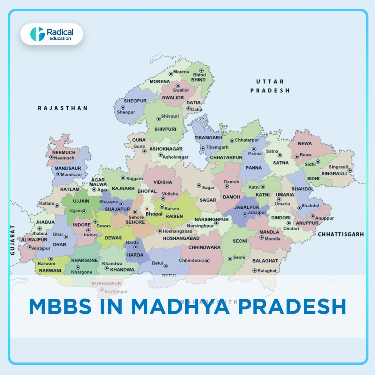 MBBS admission in Madhya Pradesh | Top MBBS colleges in Madhya Pradesh 2025